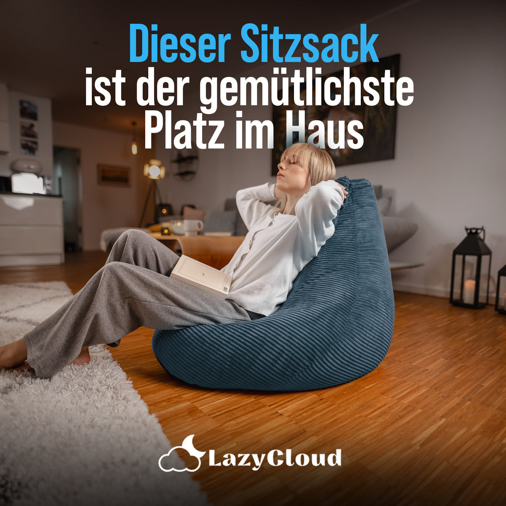 LazyCloud | Sitzsack Midnight Navy