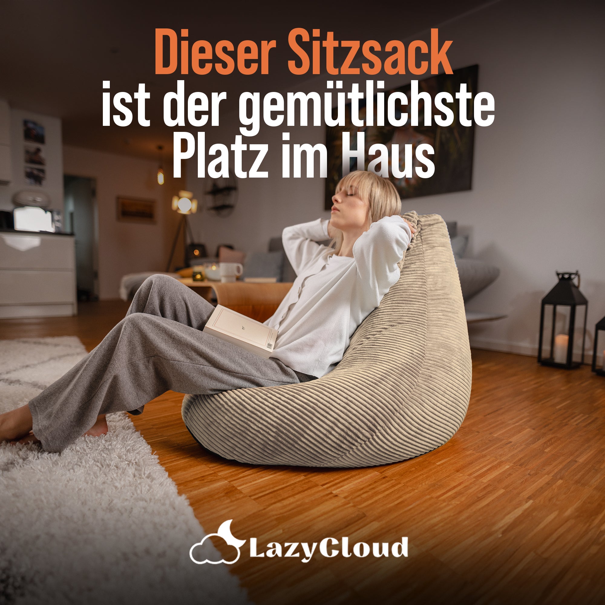 LazyCloud | Sitzsack Desert Sand