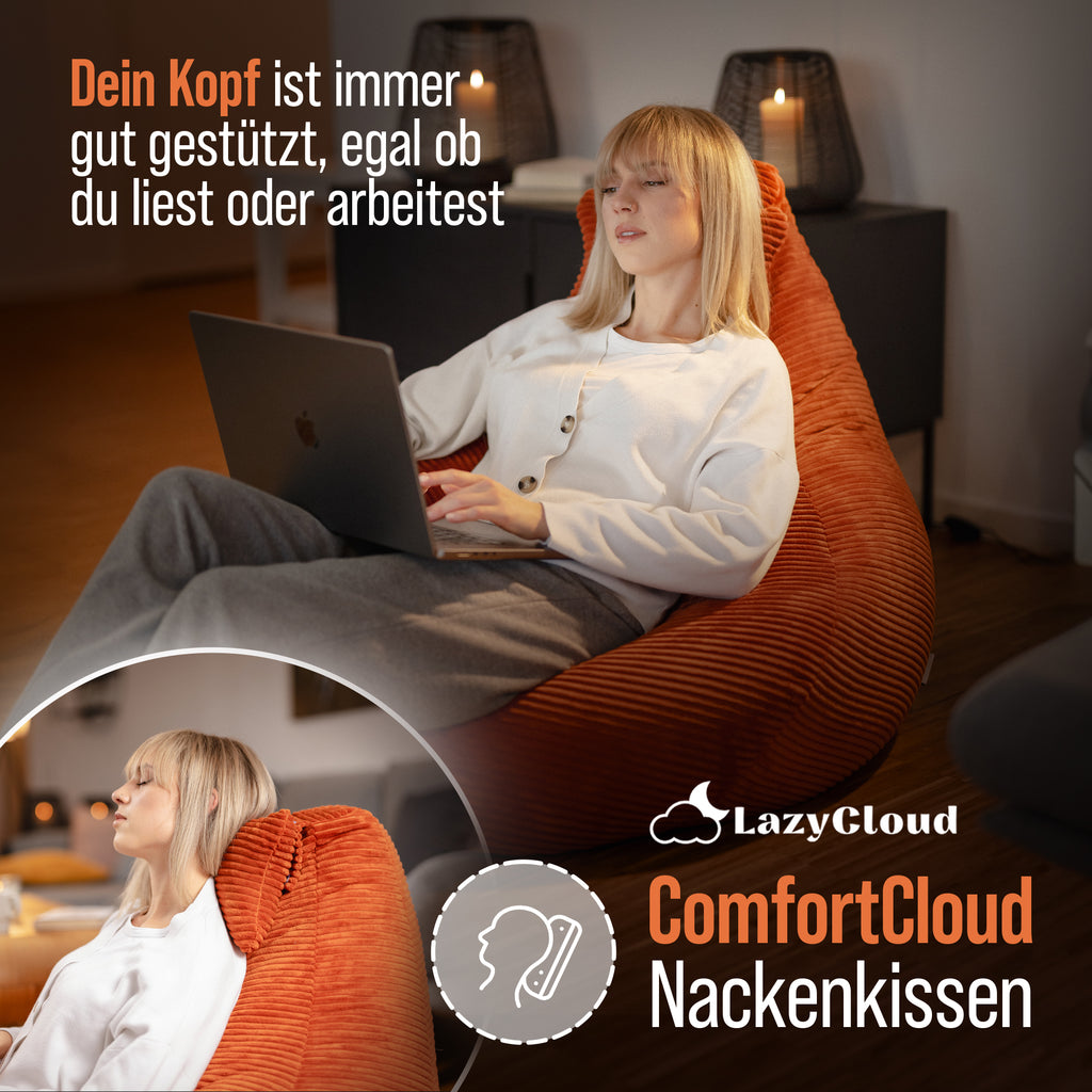 LazyCloud | Sitzsack Coral Blush