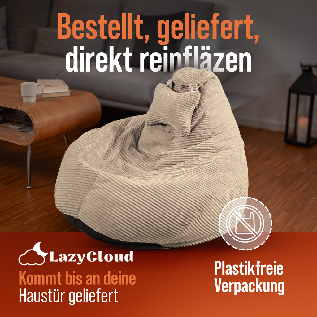 LazyCloud | Sitzsack Desert Sand