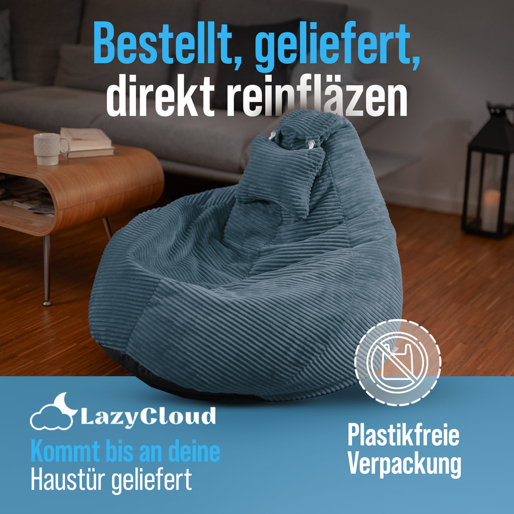 LazyCloud | Sitzsack Midnight Navy