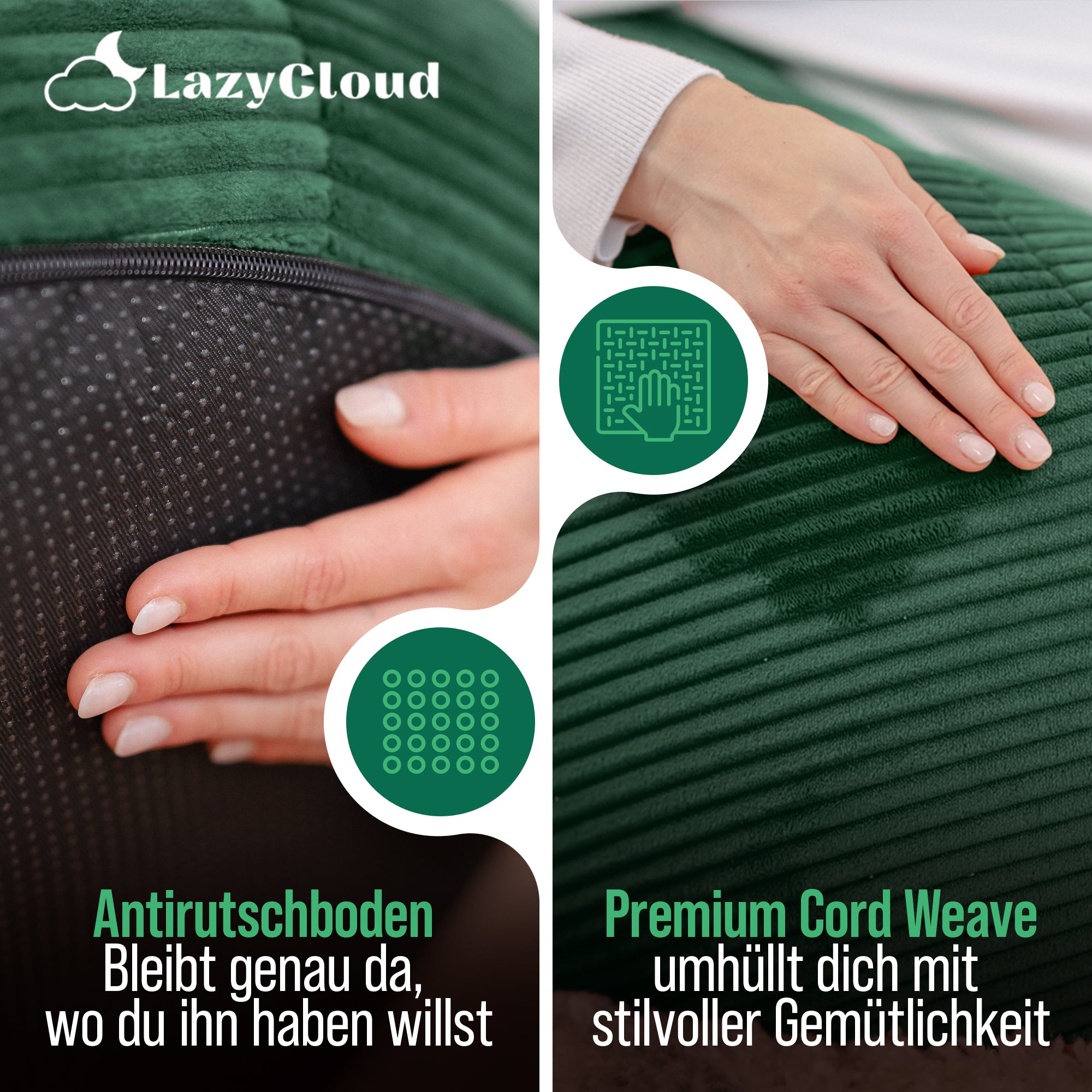 LazyCloud | Sitzsack Forest Moss