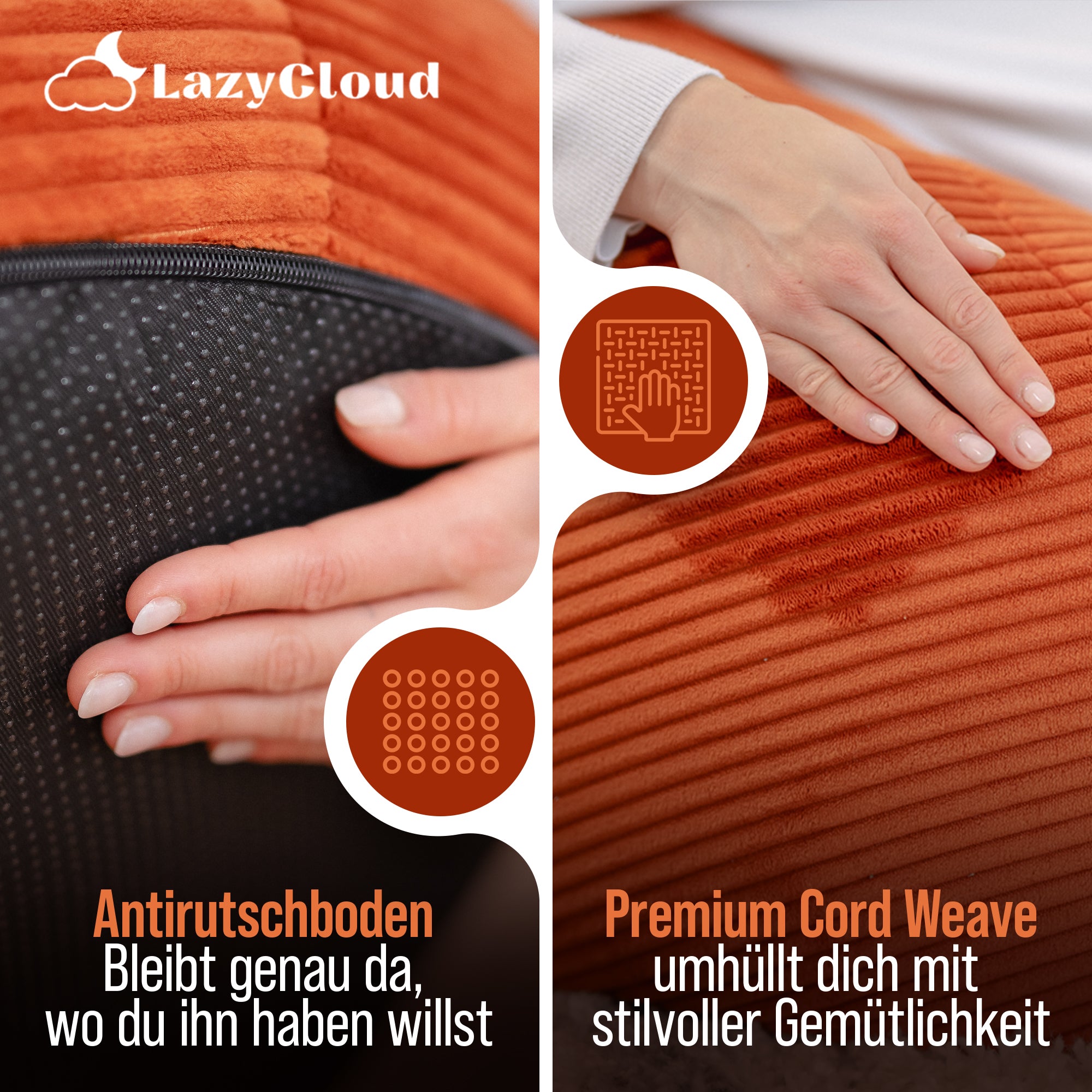 LazyCloud | Sitzsack Coral Blush