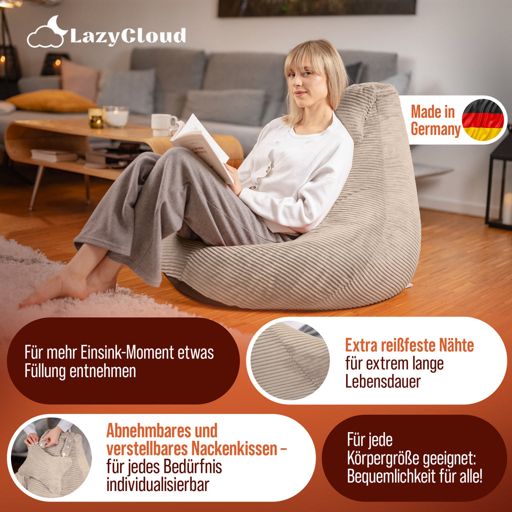 LazyCloud | Sitzsack Desert Sand
